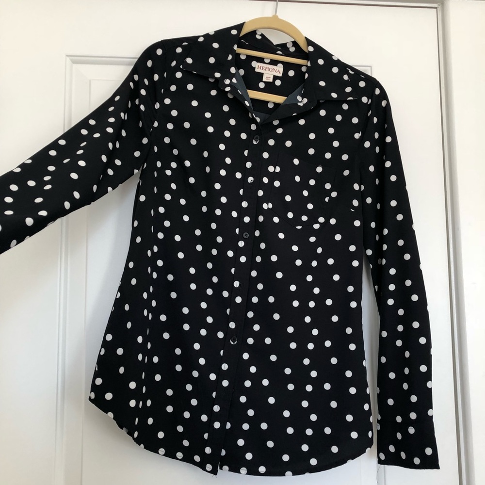 Polka dot shirt